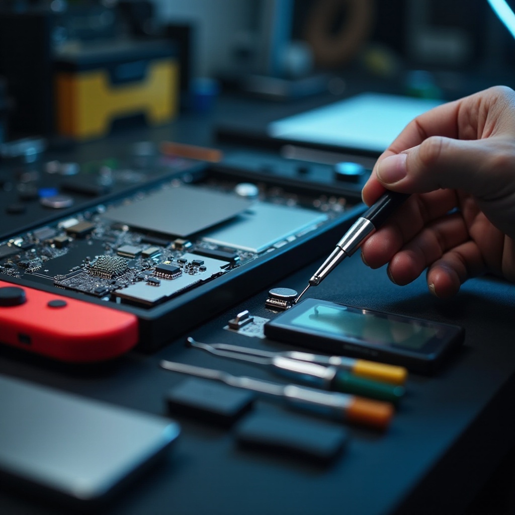 switch display reparatur