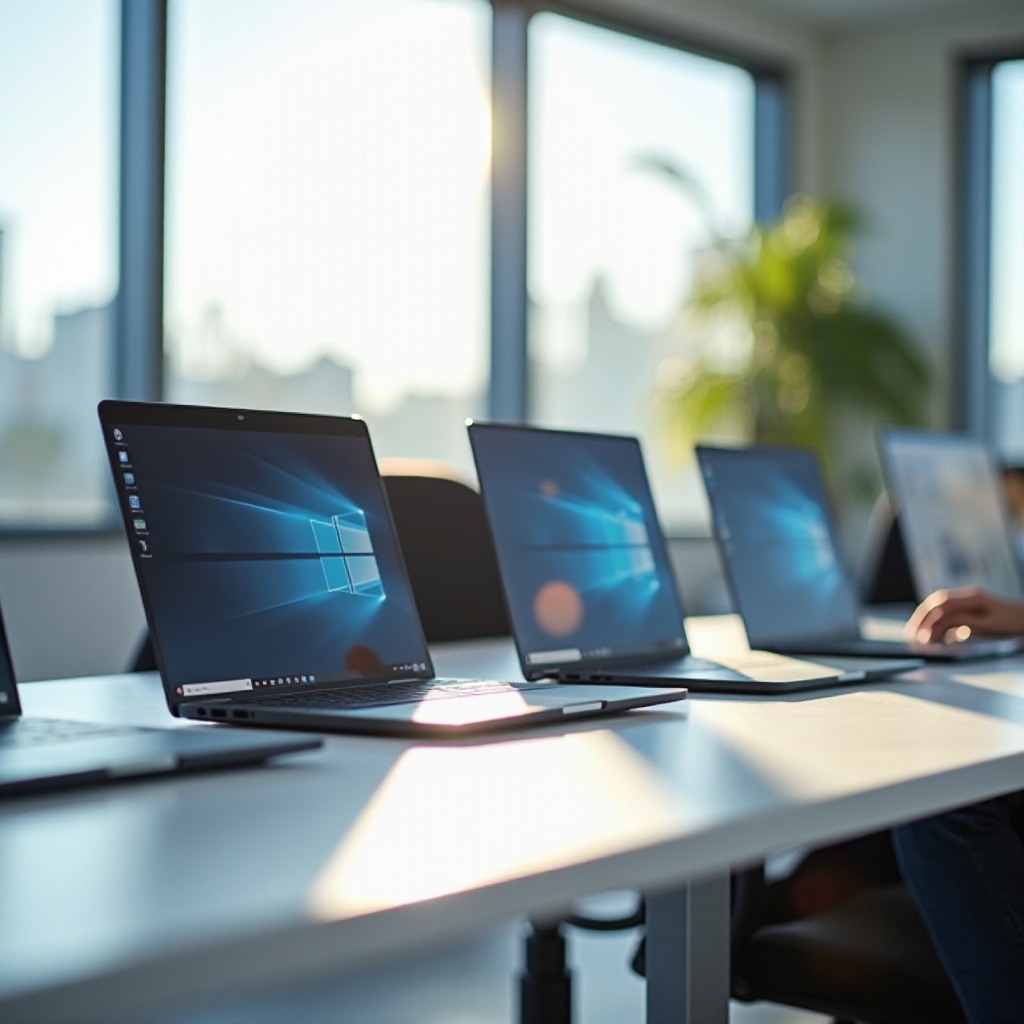 büro laptop test